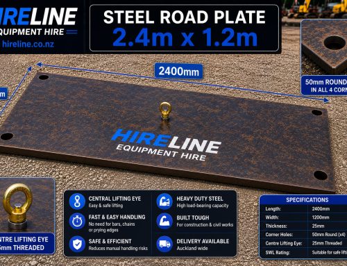 Steel Road Plates 2.4m x 1.2m