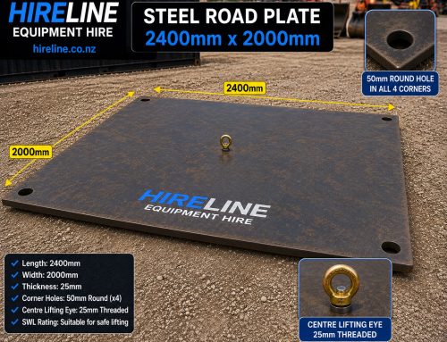 Steel Road Plates – 2.4m x 2.0m