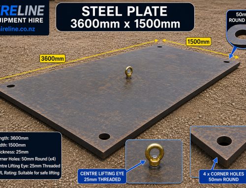 Steel Road Plates – 3.6m x 1.5m